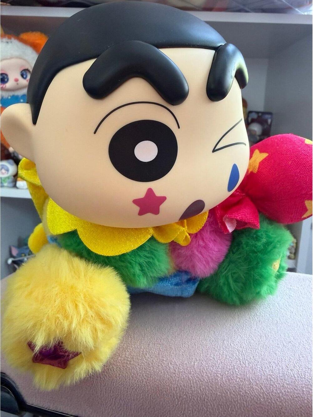 Shin Chan Vinyl Head Plush - Joker